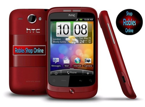 Htc wildfire rosso - rosso, (senza