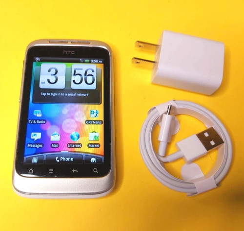 Unlocked white htc wildfire - htc,